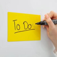 SIGEL Moderationskarten Magnetic Notes farbsortiert 10,0 x 15,0 cm, 25 St.