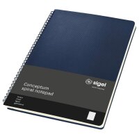 SIGEL Notizbuch Conceptum ca. DIN A4 liniert, dunkelblau...