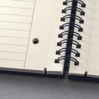 SIGEL Notizbuch Conceptum ca. DIN A4 liniert, dunkelblau Hardcover 160 Seiten, 1 St.