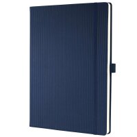 SIGEL Notizbuch Conceptum ca. DIN A4 blanko, dunkelblau Hardcover 194 Seiten, 1 St.