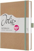 SIGEL Notizbuch  Jolie® ca. DIN A5 blanko, braun,...