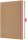 SIGEL Notizbuch  Jolie® ca. DIN A5 blanko, braun, rosa Hardcover 192 Seiten, 1 St.