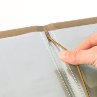 SIGEL Speisekarten-Mappe DIN A4, 2 Hüllen beige, 1 St.