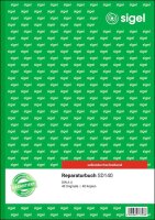 SIGEL Erfassung der Reparatur Formularbuch, 1 St.
