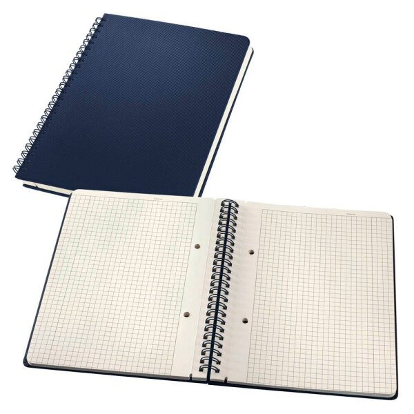 SIGEL Notizbuch Conceptum ca. DIN A5 kariert, dunkelblau Hardcover 160 Seiten, 1 St.