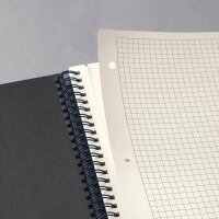 SIGEL Notizbuch Conceptum ca. DIN A5 kariert, dunkelblau Hardcover 160 Seiten, 1 St.