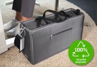 SIGEL Laptoptasche Hot Desking Bag Premium Recycling-PET dunkelgrau BA413 bis 44,0 cm (17,3 Zoll)