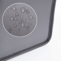 SIGEL Laptoptasche Hot Desking Bag Premium Recycling-PET dunkelgrau BA413 bis 44,0 cm (17,3 Zoll)