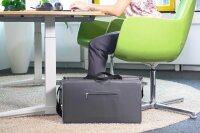 SIGEL Laptoptasche Hot Desking Bag Premium Recycling-PET dunkelgrau BA413 bis 44,0 cm (17,3 Zoll)