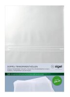 SIGEL Sichthüllen Speisekarten DIN A5 transparent...