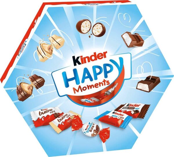 kinder HAPPY moments mini mix Schokolade 161,0 g  ( 5004 )