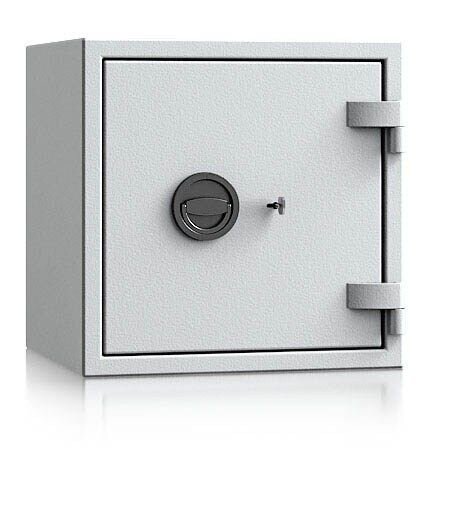 ISS Waffenschrank Osnabrück-Bramsche 59301 Sicherheitsstufe 1 nach EN 1143-1 lichtgrau 45,5 x 41,5 x 45,5 cm