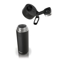 NINJA® Isolier-Trinkflasche Thirsti schwarz 530,0 ml,...