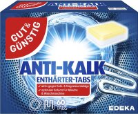 GUT&GÜNSTIG Waschmaschinen-Entkalker, 60 St.