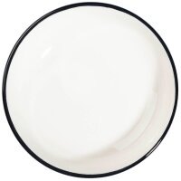 ID Fine Schalen Modest Black Stolt weiß Ø 14,0 cm, 12 St.  ( 19001-162014 )