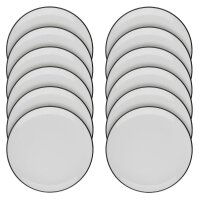 ID Fine Teller Modest Black Lona grau Ø 23,0 cm,...