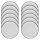 ID Fine Teller Modest Black Lona grau Ø 23,0 cm, 12 St.  ( 19001-111023 )