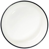 ID Fine Schalen Modest Black Stolt weiß Ø 10,0 cm, 24 St.  ( 19001-162010 )