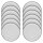 ID Fine Teller Modest Black Lona grau Ø 17,0 cm, 12 St.  ( 19001-111017 )