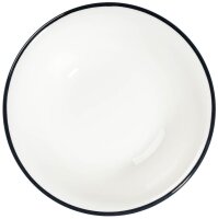 ID Fine Schalen Modest Black Lona weiß Ø 16,0 cm, 12 St.  ( 19001-112016 )