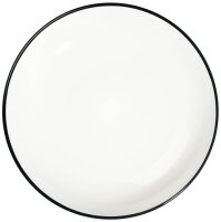ID Fine Teller Modest Black Valle weiß Ø 25,0 cm, 12 St.