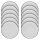 ID Fine Teller Modest Black Lona grau Ø 21,0 cm, 12 St.  ( 19001-111021 )