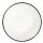 ID Fine Schalen Modest Black Lona weiß Ø 20,0 cm, 12 St.  ( 19001-112020 )