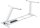 AKTION: Fellowes Levado elektrisch höhenverstellbares Schreibtischgestell weiß ohne Tischplatte, C-Fuß-Gestell weiß 120,0 - 180,0 x 80,0 cm mit 50 Euro CashBack