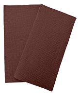 PROnappe Servietten Schokolade 2-lagig 38,0 x 38,0 cm, 40...