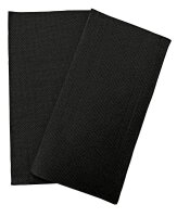 PROnappe Servietten schwarz 2-lagig 38,0 x 38,0 cm, 40 St.