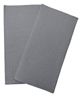 PROnappe Servietten grau 2-lagig 38,0 x 38,0 cm, 40 St.
