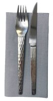 PROnappe Servietten grau 2-lagig 38,0 x 38,0 cm, 40 St.