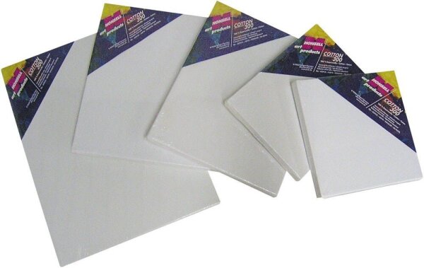 HONSELL art products Keilrahmen Cotton 300 quadratisch weiß 40,0 x 40,0 cm, 1 St.