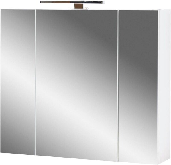 GERMANIA Spiegelschrank PESCARA 2754-84 weiß 76,0 x 23,0 x 71,0 cm  ( 2754-84 )