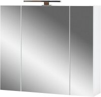 GERMANIA Spiegelschrank PESCARA 2754-84 weiß 76,0 x...
