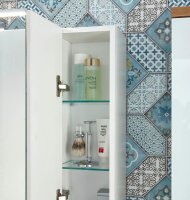 GERMANIA Spiegelschrank PESCARA 2754-84 weiß 76,0 x 23,0 x 71,0 cm  ( 2754-84 )