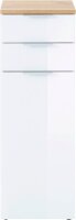 GERMANIA Badschrank PESCARA weiß, navarra-eiche 39,0 x 34,0 x 112,0 cm