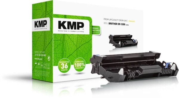 KMP B-DR18  schwarz Trommel kompatibel zu brother DR-3200