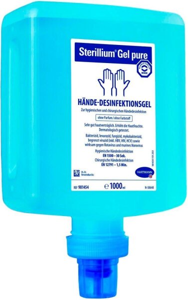 HARTMANN Sterillium® Gel pure Händedesinfektionsmittel 1 l
