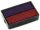 COLOP Ersatzstempelkissen E/10/2 blau/rot 2,9 x 1,8 cm, 2 St.