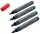 SIGEL Whiteboard- und Flipchart-Marker farbsortiert 2,0 - 3,0 mm, 4 St.