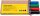 SIGEL Whiteboard- und Flipchart-Marker farbsortiert 2,0 - 3,0 mm, 4 St.