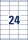 AVERY Zweckform Etiketten 3422 weiß 70,0 x 35,0 mm, 100 Blatt