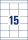 AVERY Zweckform Etiketten 3669 weiß 70,0 x 50,8 mm, 100 Blatt