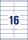 AVERY Zweckform Etiketten 3665 weiß 105,0 x 33,8 mm, 100 Blatt