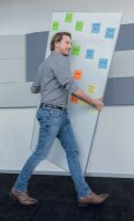 SIGEL Whiteboard Meet up 180,0 x 90,0 cm weiß spezialbeschichteter Stahl