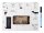 iFixit magnetische Arbeitsunterlage Magnetic Project Mat weiß Kunststoff 25,0 x 20,0 cm, 1 St.