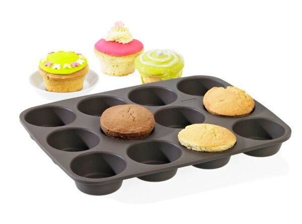 LURCH Muffinform FLEXI®FORM 12er 85031 Silikon Ø 33,5 x 25,0 cm, 1 St.
