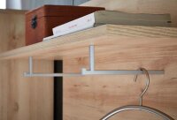 GERMANIA Wandgarderobe Lissabon 3475-228 buche Holz 5 Haken 96,0 x 147,0 cm, 1 St.