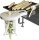 LURCH Spargelschäler grün, creme